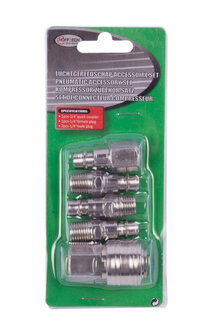 Luchtgereedschap accessoire set 5 dlg