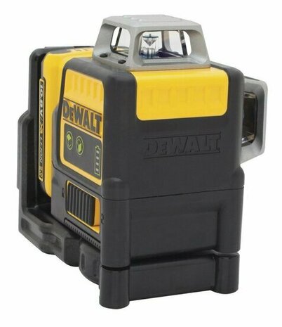 DeWalt DCE0811D1G 10,8V accu Zelfnivellerende Kruislijnlaser 360 graden (1x 2,0Ah accu en lader) in koffer - groen - 15m