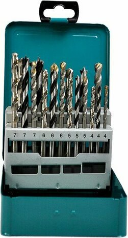 Makita 18-delige Borenset D-47173