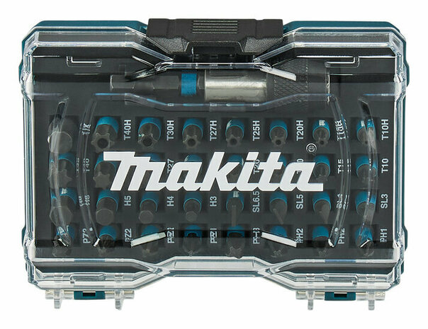 MAKITA E-12441 Schroefbitset 33-delig Impact Black