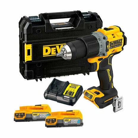 DeWalt 18 V Schroef-/Klopboormachine (DCD805E2T)