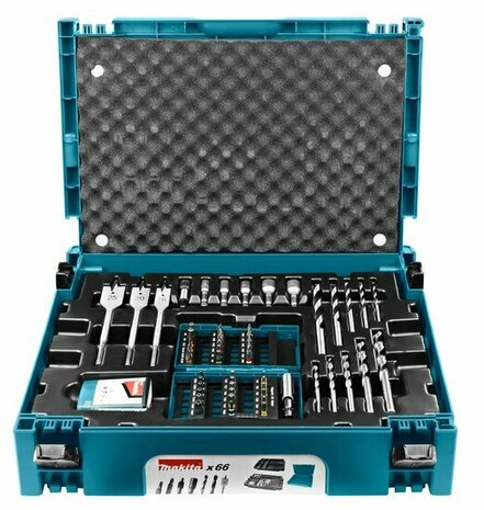 Makita B-43044 Boor- en Schroefbitset 66-delig in M-box