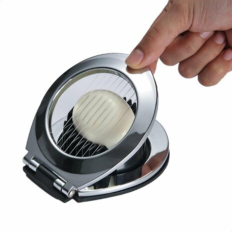 Ed&euml;nb&euml;rg  KR-3210 RVS eiersnijder multifunctioneel - Egg slicer - Ei snijder