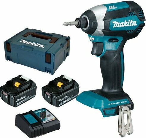 MAKITA DTD153RTJ ACCU SLAGSCHROEFMACHINE 18V 5.0AH LI-ION IN MBOX