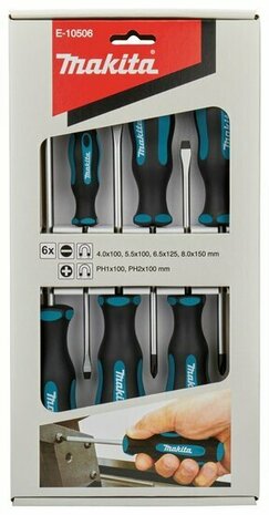 Makita E-10506 Schroevendraaierset 6-delig