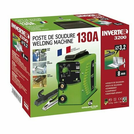 INVERTER 3200 met koffer (10-130) / las apparaat 130A