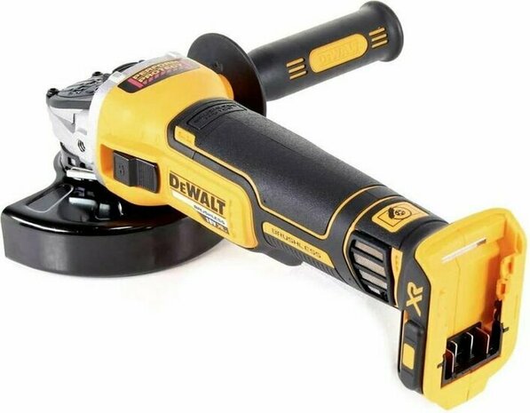 DeWalt DCG405N 18V accu haakse slijper body - 125mm - koolborstelloos - DCG405N-XJ