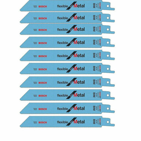 Bosch S 922 EF Reciprozaagblad - 2608656028 - 150 x 18TPI - Metaal (100st)