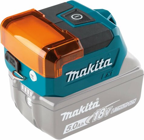 Makita DML817 LXT 18V Accu Zaklamp Led met USB-uitgang