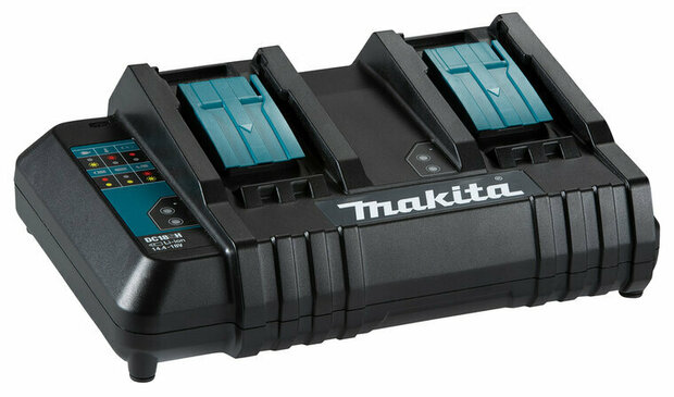 Makita DC18SH 14.4V - 18V Li-Ion Accu duolader - 199687-4