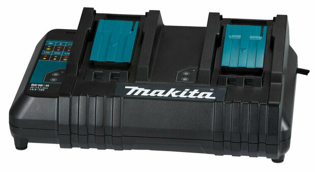 Makita DC18SH 14.4V - 18V Li-Ion Accu duolader - 199687-4