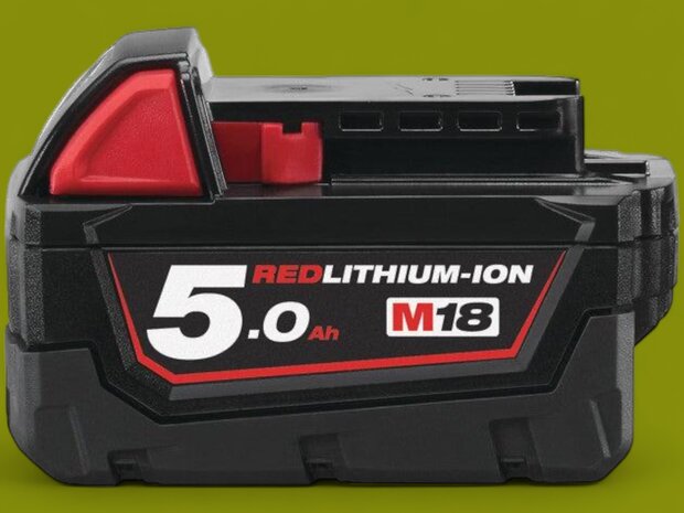 Milwaukee M18 B5 Duopack 18V Li-Ion accu&#039;s - 5.0Ah 2 stuks