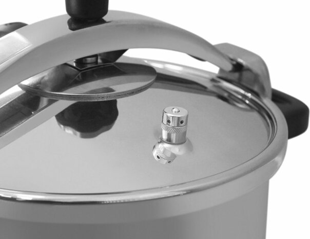 Ed&euml;nb&euml;rg EB-5731 Classic Line Snelkookpan - 5 Liter - Aluminium - Snelkoker - &Oslash; 22 cm