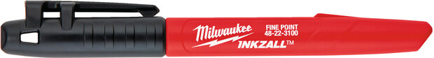 Milwaukee 48223100 Inkzall Marker zwart  met fijne punt