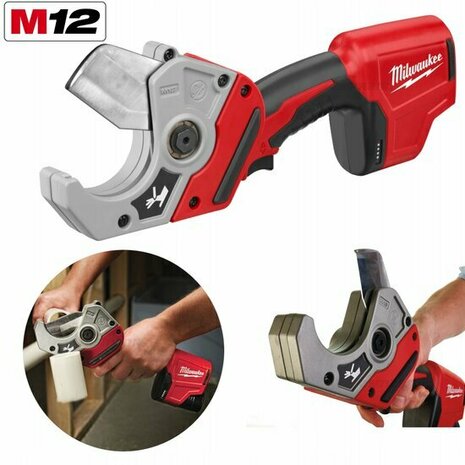 Milwaukee M12 C12 PPC-0 12V accu pijpsnijder voor PEX basic body - 4933416550