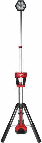 Milwaukee M18 SAL-0 18V accu bouwlamp op statief - 110-220cm - 2000 lumen - 4933451246