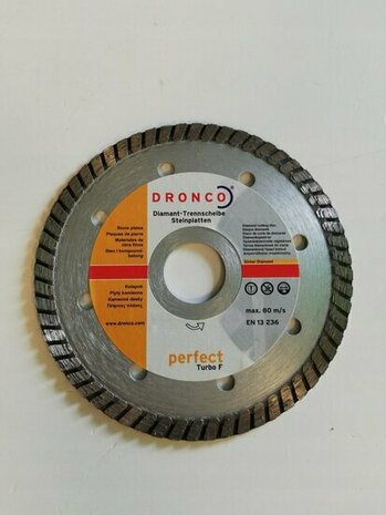 Dronco perfect turbo diamantschijf 115 mm x 22,23 mm