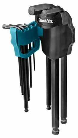 Makita B-65894 Inbussleutelset 9-delig