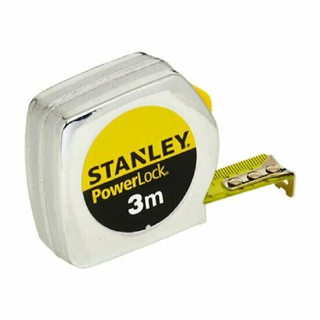 Stanley 0-33-218 PowerLock Classic Rolmaat - 3m x 12,7mm