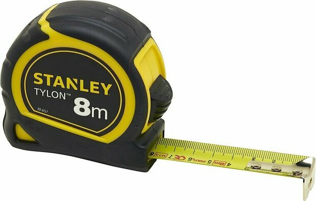 Stanley 0-30-657 Tylon rolbandmaat - 8m x 25mm