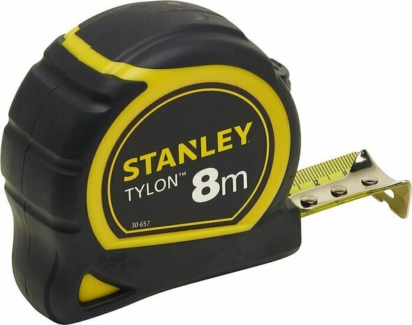 Stanley 0-30-657 Tylon rolbandmaat - 8m x 25mm