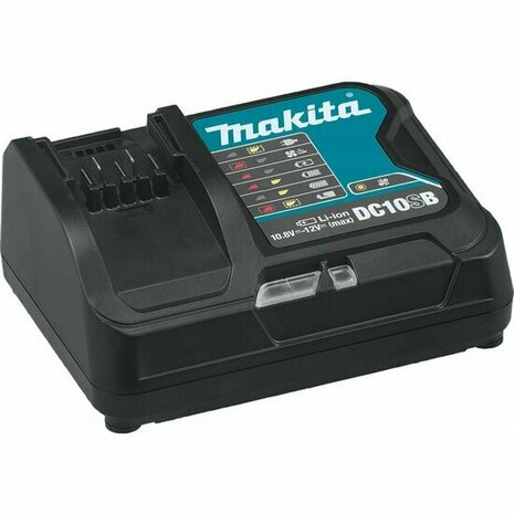 MAKITA OPLADER DC10SB - VOOR HET OPLADEN VAN 12V MAX (10,8 V) SCHUIFACCU&#039;S - 197363-4