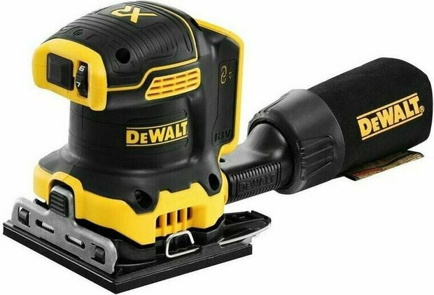 DeWalt DCW200N 18V Li-Ion accu vlakschuurmachine body - 140 x 115mm - koolborstelloos