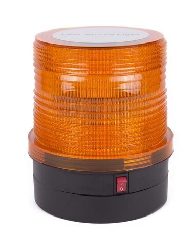 LED zwaailamp oranje 2.4W