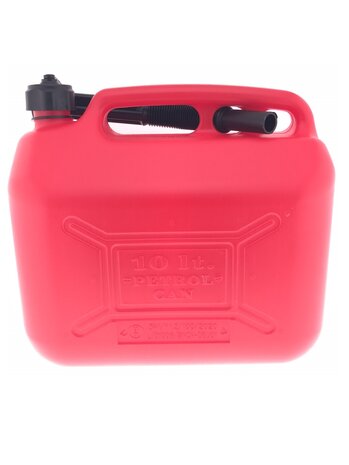 Jerrycan 10 ltr met vloeistofindicator