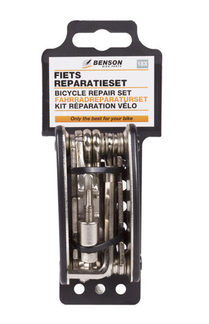 Fiets reparatieset 18 dlg deluxe