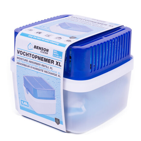 Vochtopnemer XL 1.8 ltr 2 x 400 gr