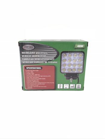 Werklamp 16 LED 48W 10-80V