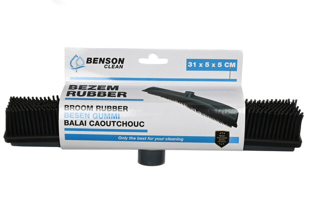 Bezem rubber 31 cm