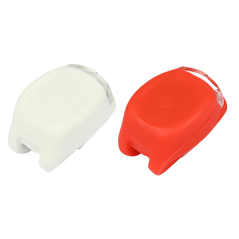 Fietslamp LED 2 dlg silicone