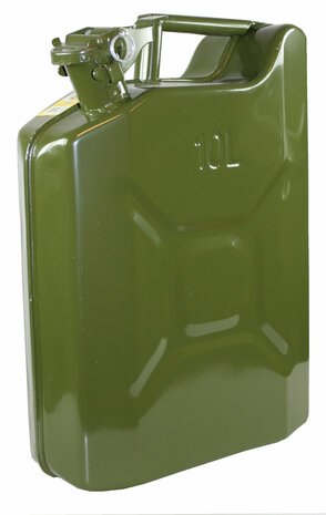 Jerrycan 10 ltr metaal