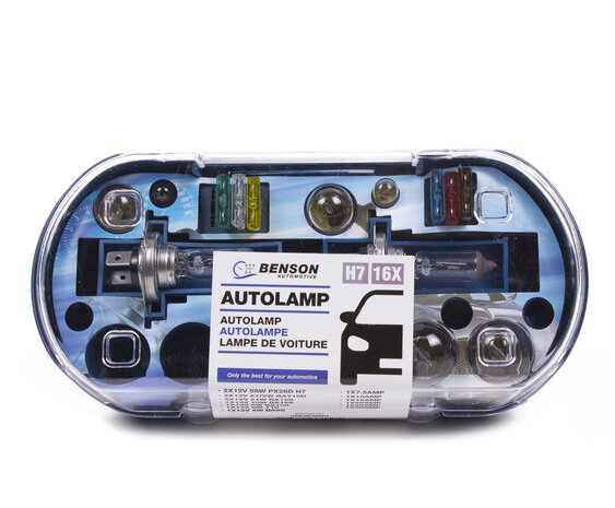 Autolamp H7 12V/16 dlg set jumbo box E4