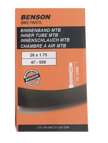 Binnenband 26 x 1.75 rubber mtb