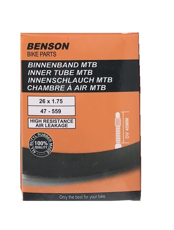 Binnenband 26 x 1.75 butyl MBT