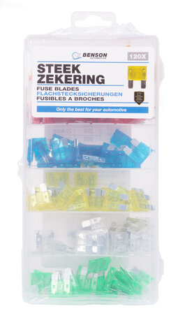 Steekzekering set 120 dlg