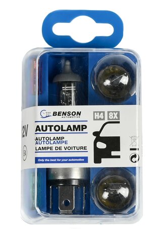 Autolamp h4 12V/8 dlg set E4