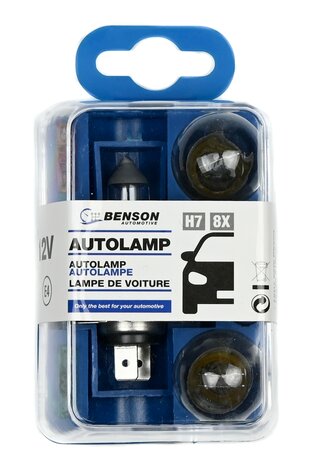 Autolamp h7 12V/8 dlg set E4