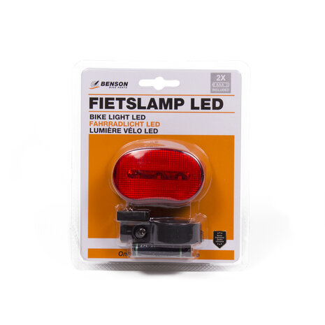 Fietslamp LED rood