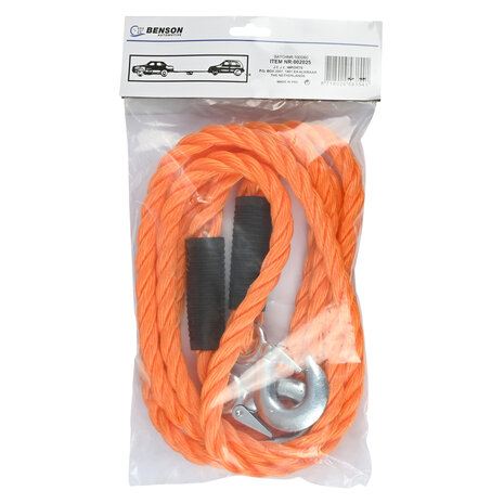 Sleepkabel 3 ton oranje