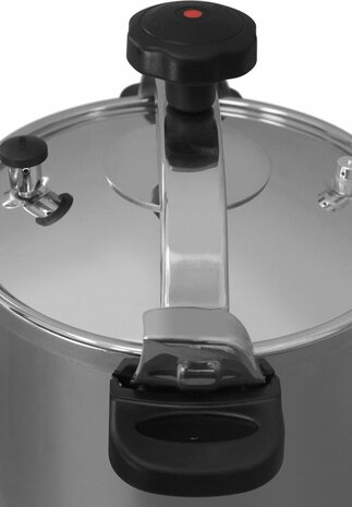 Ed&euml;nb&euml;rg EB-5731 Classic Line Snelkookpan - 5 Liter - Aluminium - Snelkoker - &Oslash; 22 cm