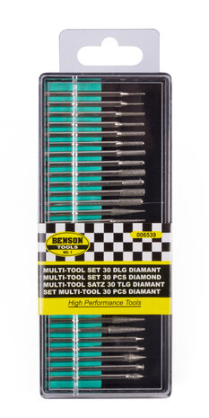 Multi-tool set 30 dlg diamant