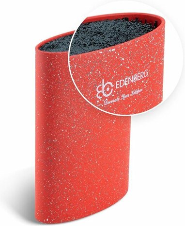 Ed&euml;nb&euml;rg EB-5107RD Red Line - Universele Messenhouder - 22 x 16 cm