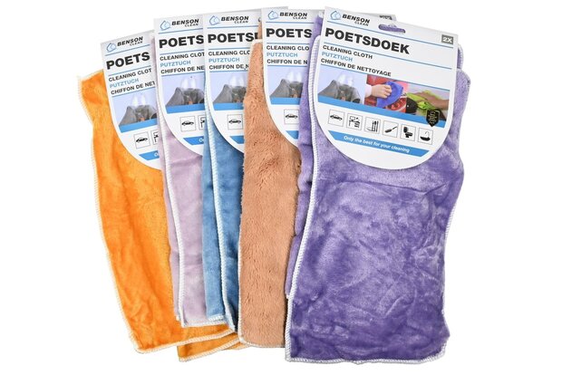 Poetsdoek 2 dlg multifunctioneel