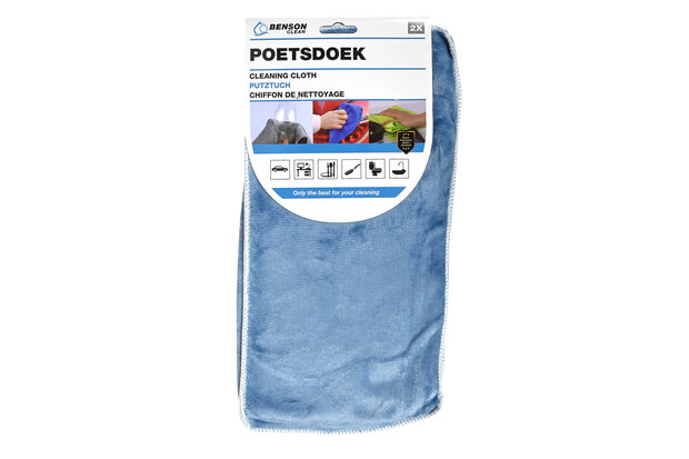 Poetsdoek 2 dlg multifunctioneel