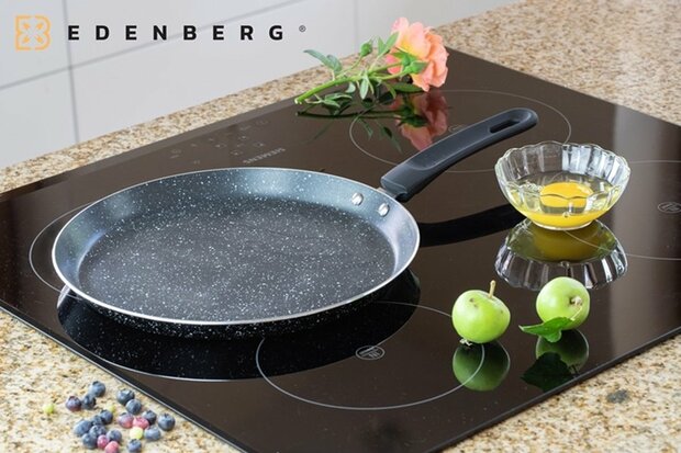 Ed&euml;nb&euml;rg EB-7500 Pannenkoekenpan - Keramische/Marmeren Coating - 20 cm