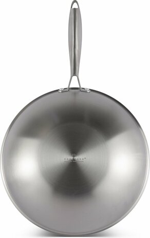 Ed&euml;nb&euml;rg EB-14108 Exclusive Line - Wokpan Keramisch - 28 cm - 3-laags antiaanbaklaag